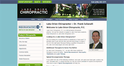Desktop Screenshot of lakeorionchiropractic.com
